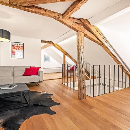Insel-loft - Maisonette Auf Der Insel, Exklusiv Mit Dachterrasse * לינדאו