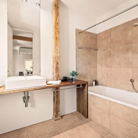 Insel-loft - Maisonette Auf Der Insel, Exklusiv Mit Dachterrasse דירה