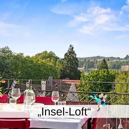 Apartment Insel-loft - Maisonette Auf Der Insel, Exklusiv Mit Dachterrasse Lindau (Bodensee)